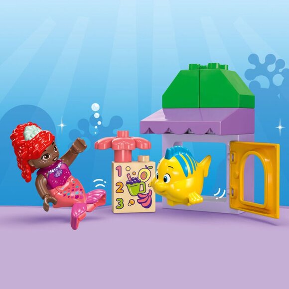 3/$55❤️LEGO DUPLO 10420 Ariel and Flounder's Café Stand Pre-School Building Toy - Picture 8 of 15